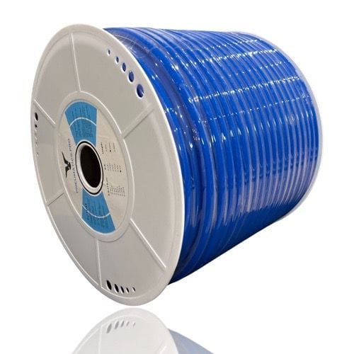 PU12-100M-BLUE-PP : Polyurethane Tubing 12mm O.D. x 8mm I.D. blue, 100 Meter Roll