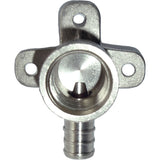 Lead-Free 90° Wing Elbow Fitting, Standard, Brass, 3/4" x 1/2"