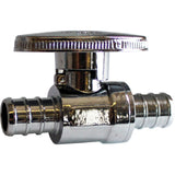 Lead-Free Valve, 1/2" Dia., Brass