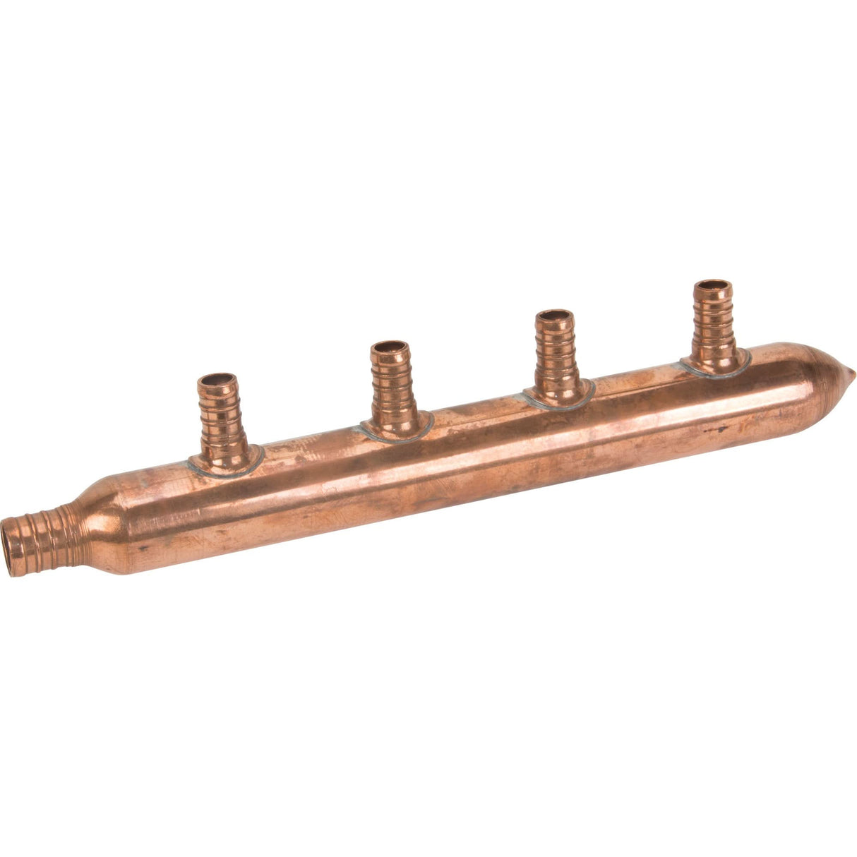 Ten Branch Manifold, 3/4" Dia., Copper