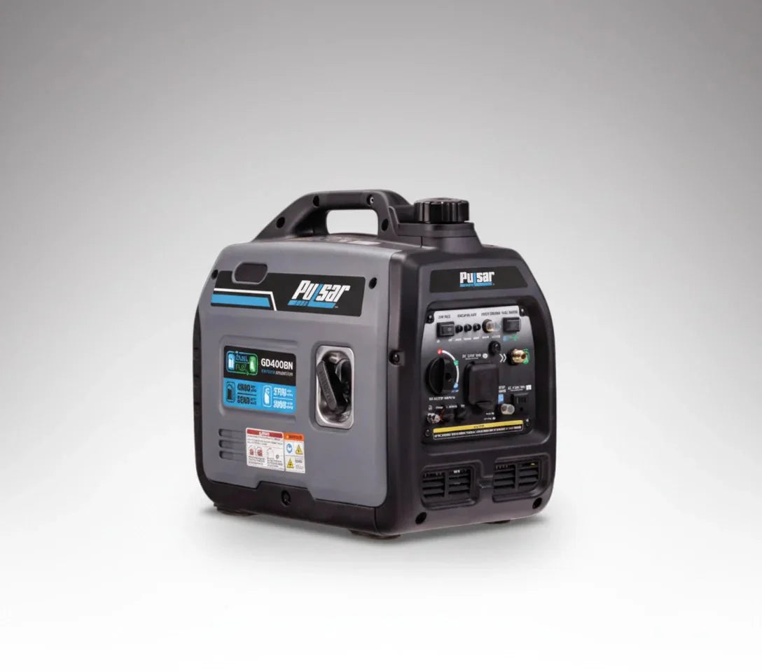 Pulsar Products GX400BN Dual Fuel 4000W Inverter Generator with CO ALART