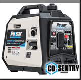 Pulsar Ultra Light Quiet 1600W Portable Gas Inverter Generator CARB Compliant 0.6-Gallon Fuel Tank