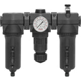 Manual Filter, Regulator & Lubricator with Metal Bowl Modulair 400, 1/2" NPT