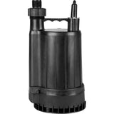 Thermoplastic Utility Pump, 115 V, 2200 GPH, 1/4 HP