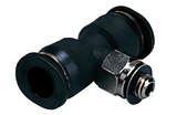 Push to Connect Branch Tee 1/4" Tube x 1/8" NPT - Compact