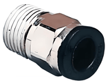 Push to Connect Straight Fitting 4mm Tube x M5 Male - Compact