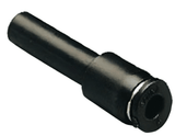 Push to Connect Straight Plug in Reducer 5/32" to 1/4" Tube OD - Compact