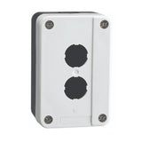 Pushbutton Enclosure 22mm 2-hole, Plastic | Ex9PB02
