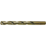 JET-KUT® Gold Drill Bit, Steel, 1/4", 135° Point Angle