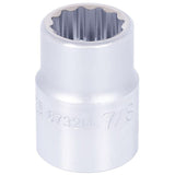 Socket, 7/8", 3/4" Drive, 12 Points