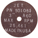 POWERPLUS® Cut-Off Wheel, 3" x 1/32", 3/8" Arbor, Type 1, 25100 RPM