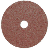 Resin Fibre Sanding Disc, Aluminum Oxide, A36, 5" Dia x 7/8" Arbor