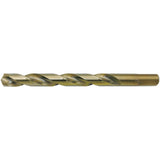 JET-KUT® Gold Super Premium M2  Jobber Drill Bit, High Speed Steel, 1/2", 135° Point Angle