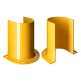 Protection de rack 29,8 cm x 27,9 cm – Acier laqué époxy jaune