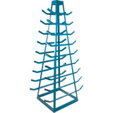 Bar Storage Racks - Horizontal Bar Racks, Horizontal, 9 Levels, 18" W x 40" D x 84" H, 1800 lbs. Cap.