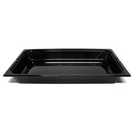 Contenant, Polycarbonate, noir, comptoir chaud / réfrigérés