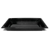 Contenant, Polycarbonate, noir, comptoir chaud / réfrigérés
