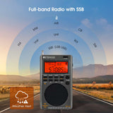 Retekess TR110 FM / MW / SW / USB / AIR / CB / VHF/ NOAA / UHF Portable Full Band Digital Radio Scanner