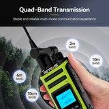 Récepteur toutes modes Retevis A3 (BLU/CW/AM/FM) et radioamateur FM quadruple bande