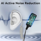Retevis AI Noise-Canceling "Secret Service" Earpiece (for HD1/HD2/RT29/HA1UV)