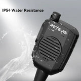 Microphone Haut-parleur Anti-Bruit AI Retevis HK011 (K1 2 Broches)
