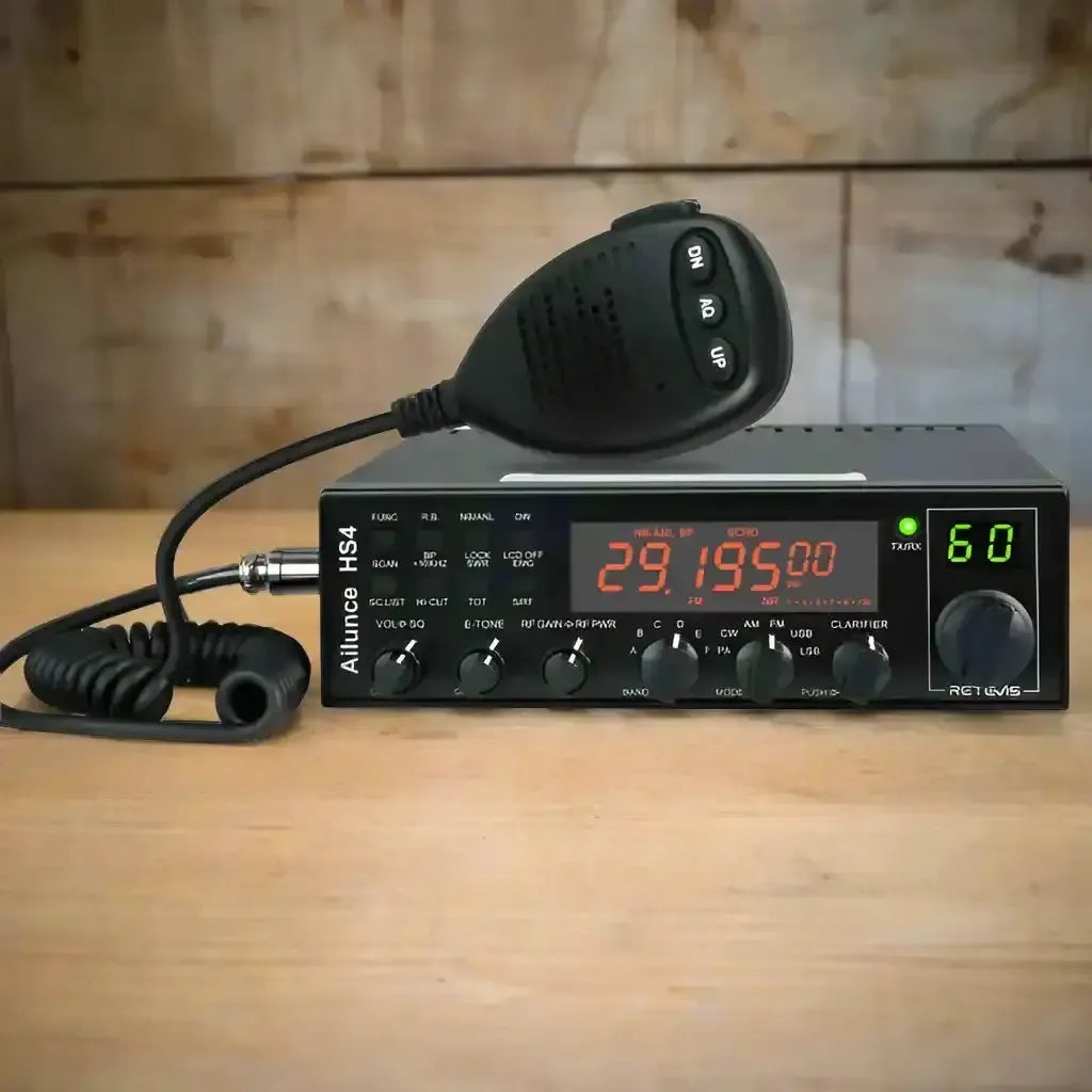 Retevis HS4 Radio mobile amateur 10 mètres (SSB/AM/FM/PA)
