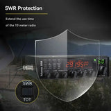 Retevis HS4 Radio mobile amateur 10 mètres (SSB/AM/FM/PA)