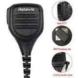 Microphone haut-parleur robuste Retevis RS-112 HK003 (étanche IP54, prise K1) - C9050A