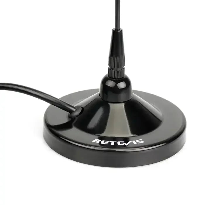 Antenne de radioamateur bibande Retevis MR100 avec fixation magnétique (50 cm)