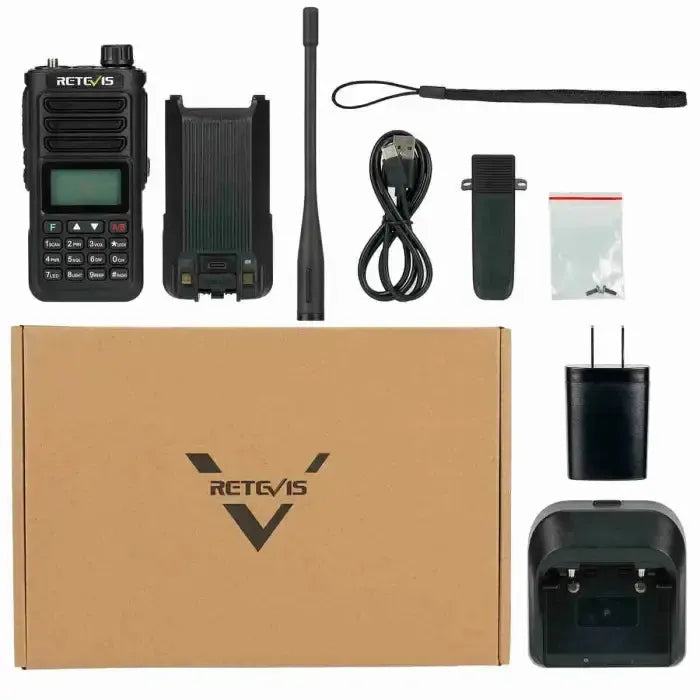 Retevis RA89 10W Radio Amateur Haute Puissance Étanche IP68 (VHF/UHF)