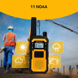 Radio Talkie-Walkie Retevis RB48 Robuste de Haute Qualité, Pleine Puissance, Sans Licence pour Chantier