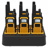 Radio Talkie-Walkie Retevis RB48 Robuste de Haute Qualité, Pleine Puissance, Sans Licence pour Chantier