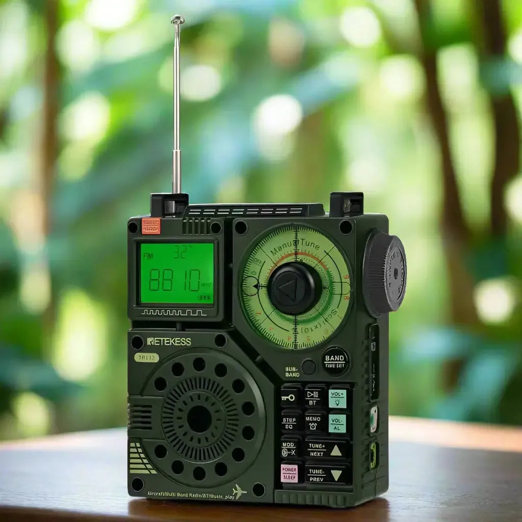 Radio multibande Retevis Retekess TR112 avec contrôle via application