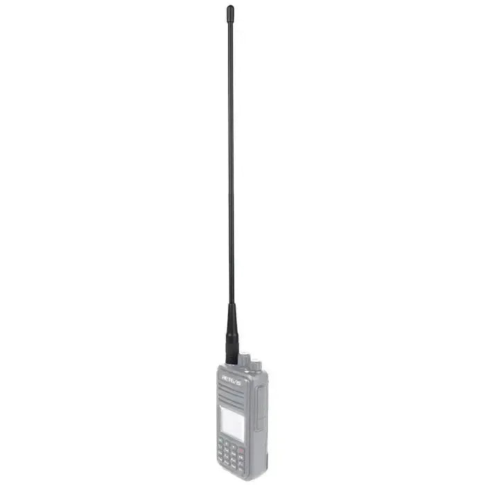 Antenne radioamateur Retevis RHD-771 à gain élevé SMA-M (40cm)