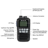 Radio marine flottante VHF Retevis RM01 (3W, étanche IP67)