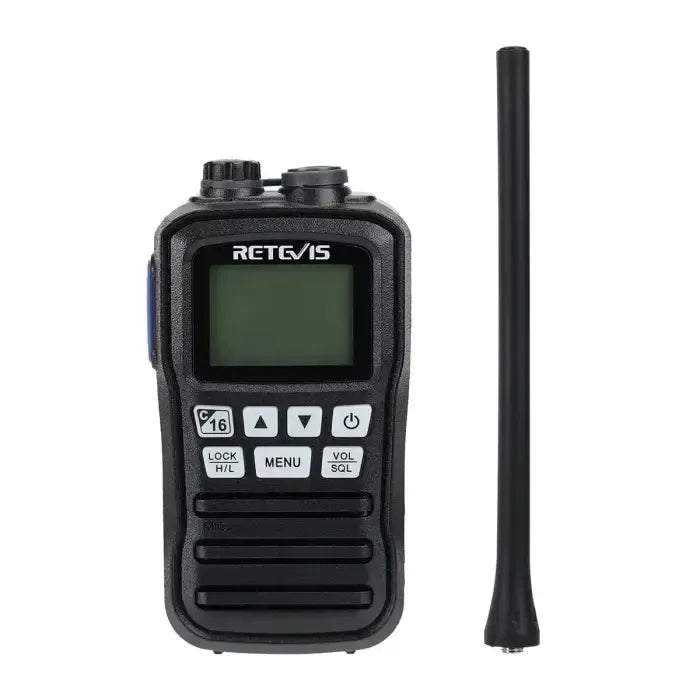 Radio marine flottante VHF Retevis RM01 (3W, étanche IP67)
