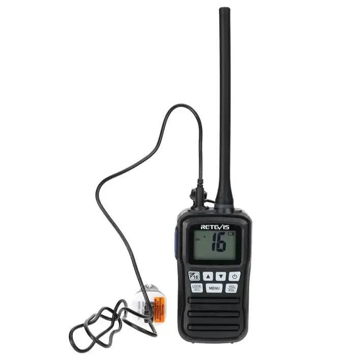 Radio marine flottante VHF Retevis RM01 (3W, étanche IP67)