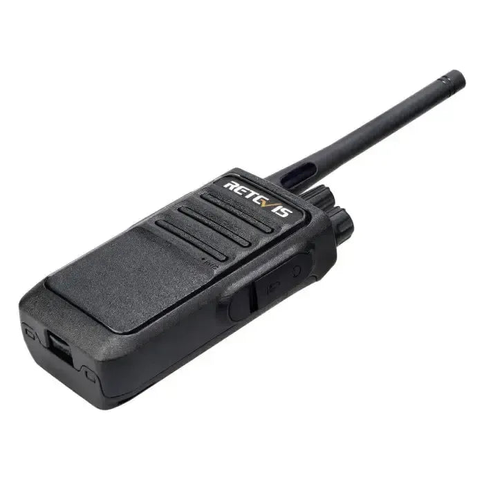 Lot de 2 radios bidirectionnelles Retevis RT17 Premium GMRS sans licence pour entreprises, hôtellerie, commerce de détail, restaurants