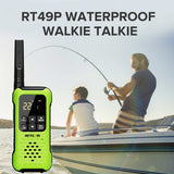 Retevis RT49P 2W Radio GMRS Étanche (IP67) - Lot de 2