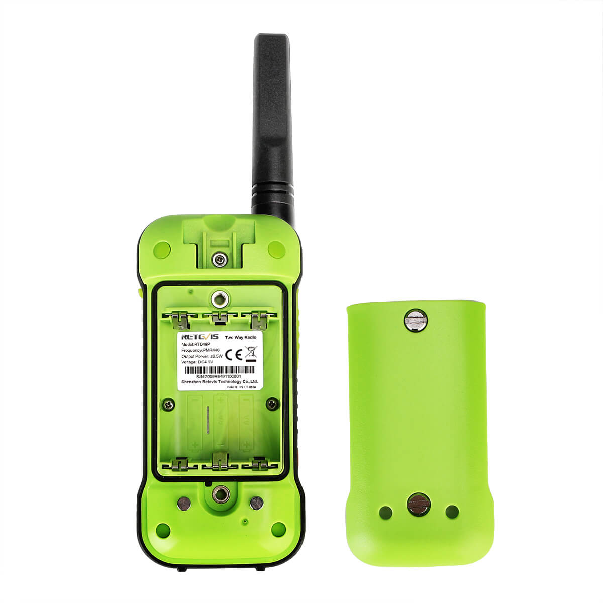 Retevis RT49P 2W Radio GMRS Étanche (IP67) - Lot de 2