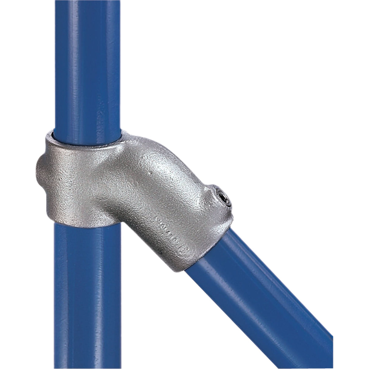 45° Single Socket Tee Structural Tube Clamp, 1.33"