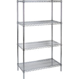 Standard-Duty Chromate Wire Shelving