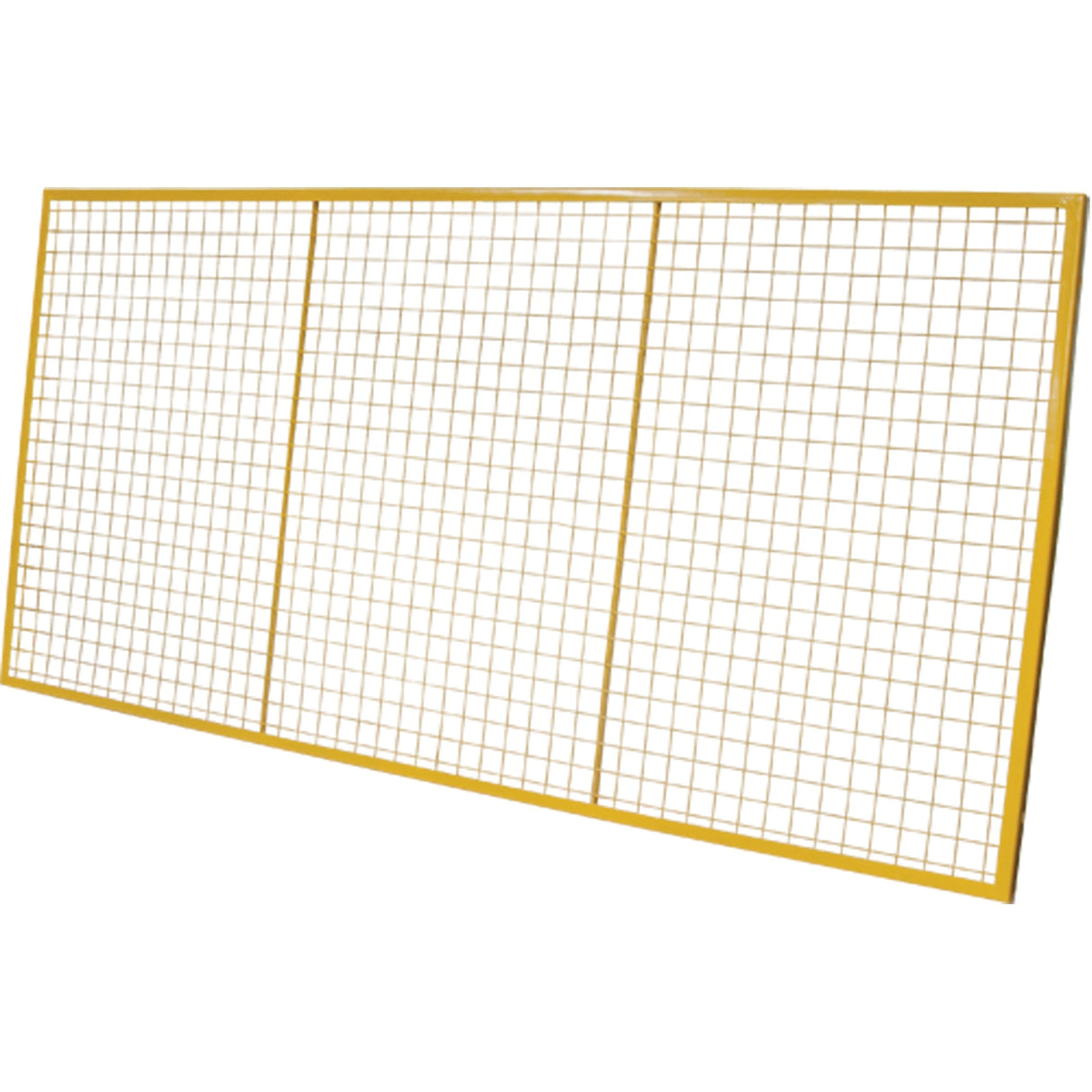Pallet Back Rack Guards, 132" W x 48" H, 9" Brackets