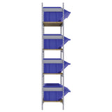 Wide Span Shelving with Jumbo Plastic Bins