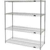 Heavy-Duty Chromate Wire Shelving