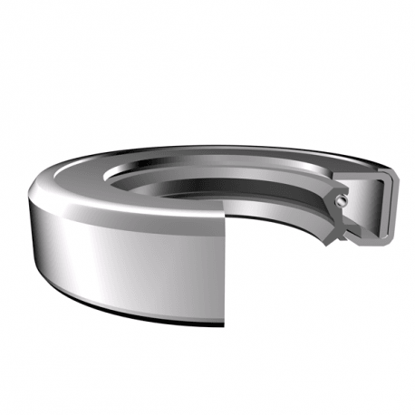 Rotary Shaft Oil Seal 1.875" x 2.624" x 0.485" (TA2) - Nitrile/Carbon Steel