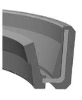 Rotary Shaft Oil Seal 9mm x 13mm x 3mm (VC) - Nitrile/Carbon Steel