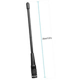 Antenne de remplacement flexible bibande Retevis RHD-701 (SMA-mâle)