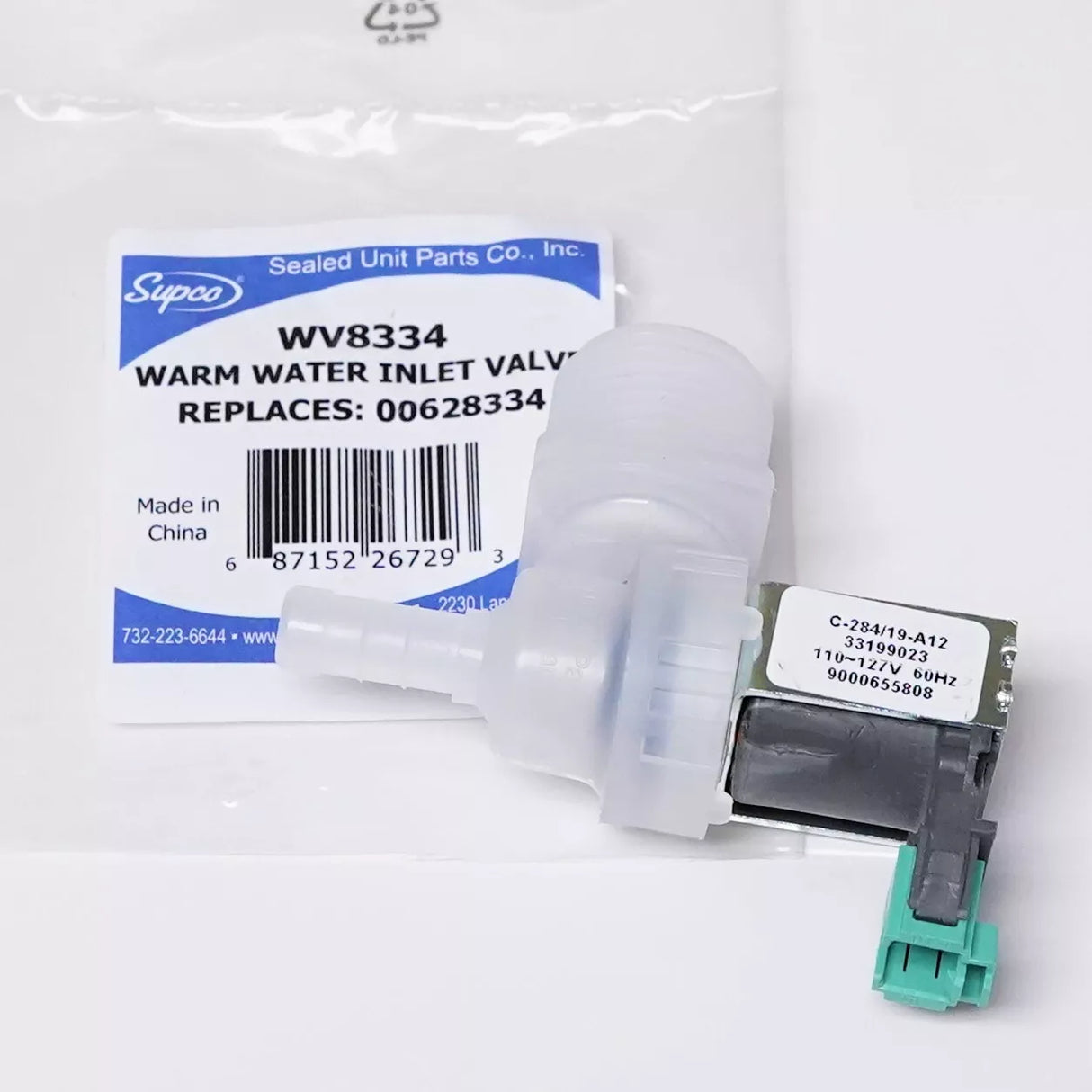 WV8334 Dishwasher Warm Water Inlet Valve Part