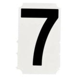Quick-Align® Individual Gothic Number and Letter Labels, 7, 6" H, Black